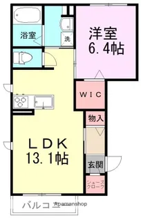 メゾン・クラフト【1階】の間取り