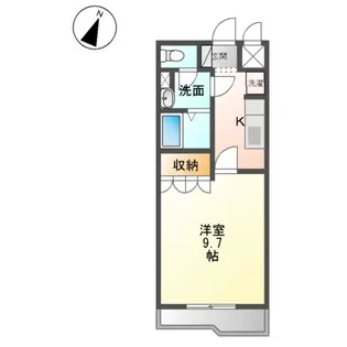 トレビアンコートⅡ【2階】の間取り