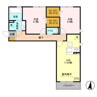 DROOM SAKURA.G【1階】の間取り
