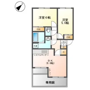 サンシティ【103号室】の間取り