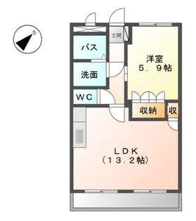 スペランツァ【3階】の間取り