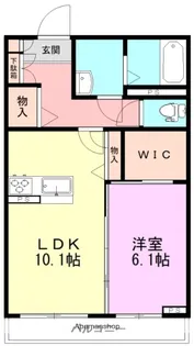 プロフェシオン【2階】の間取り