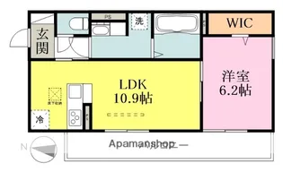 プラムガーデンⅡ【1階】の間取り