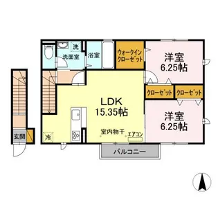 ルミエール【2階】の間取り
