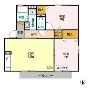 ドリームハイツ III【2階】の間取り