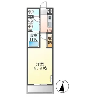 ARUKAS(アルカス)【2階】の間取り