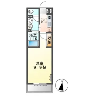 ARUKAS(アルカス)【1階】の間取り