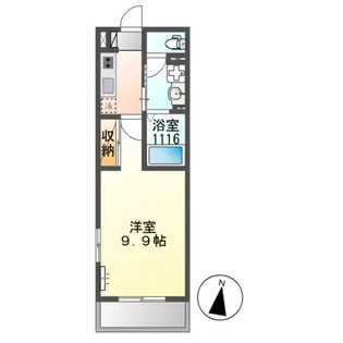 ARUKAS(アルカス)【2階】の間取り