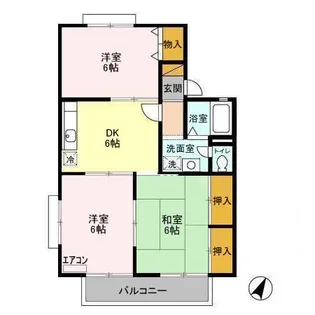 グレイスシャルム【1階】の間取り