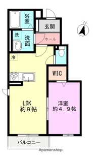 仮)ハイムメゾンLS佐倉【1階】の間取り