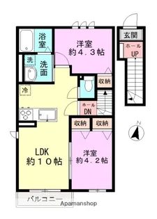 仮)ハイムメゾンLS佐倉【2階】の間取り