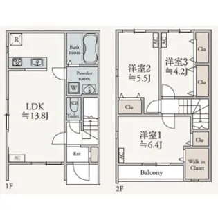 TNK成田【101号室】の間取り