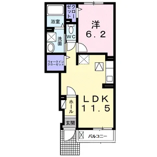 プレマ(PREMA)【1階】の間取り