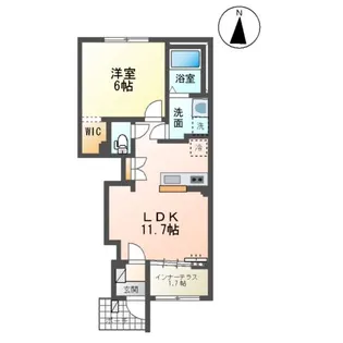 GLANZ Ⅳ【1階】の間取り