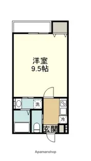 グレアス勝田台【2階】の間取り