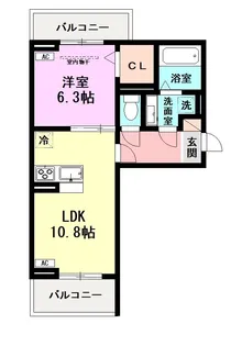 アリエッタ【2階】の間取り