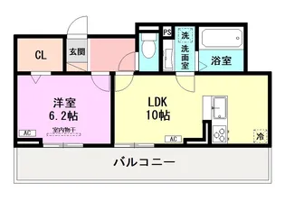 アリエッタ【2階】の間取り