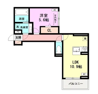 アリエッタ【3階】の間取り