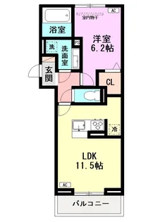 アリエッタ【3階】の間取り