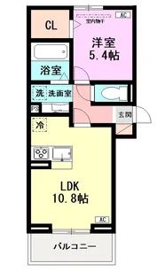 アリエッタ【3階】の間取り