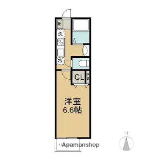 パステールグラン佐倉【2階】の間取り