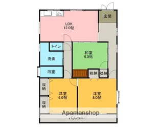 蛯原ビル【2階】の間取り