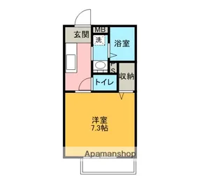 ル・プレジール【1階】の間取り