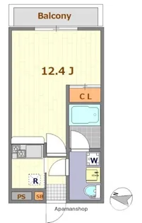 ダイワティアラ村上駅前マンションⅡ【2階】の間取り