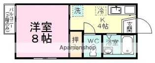 メゾンエスポワールⅡ【2階】の間取り