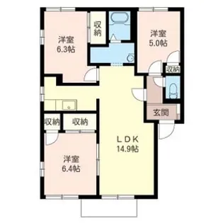 ソフィア【2階】の間取り