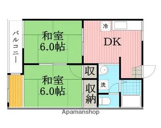 ボン・エトワール【202号室】の間取り