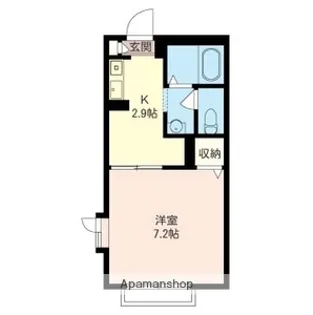 ベルラーク【101号室】の間取り