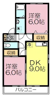 サンボナール【1階】の間取り