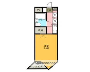 志津リリエンハイム【211号室】の間取り