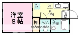 メゾンエスポワールⅠ【1階】の間取り