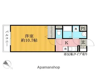 エトワール久保田【1階】の間取り