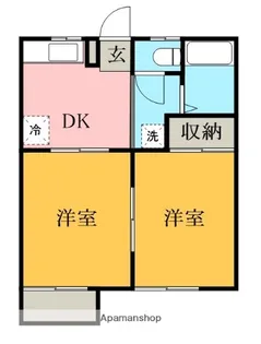 ダイワプラザ飯盛台【2階】の間取り