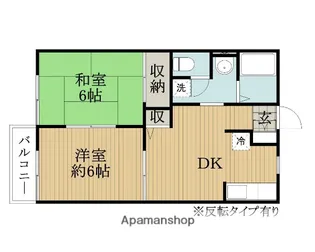 プライマリーステージ【102号室】の間取り