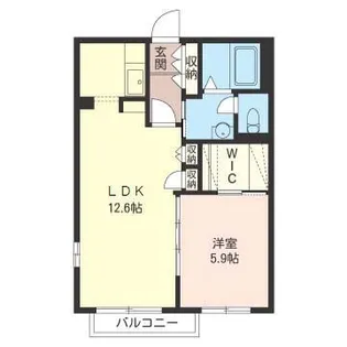 パーマネント【103号室】の間取り