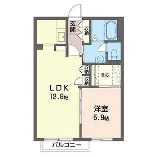 パーマネント【1階】の間取り