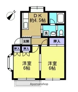 アークヒル【2階】の間取り