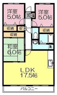 エスポワール八千代【4階】の間取り