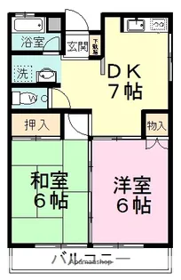 ハイム高嶺【3階】の間取り