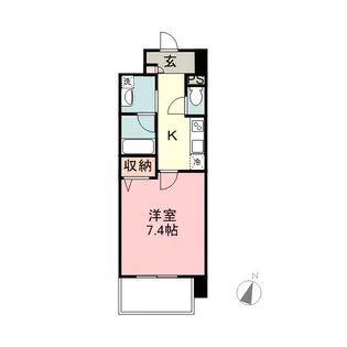 ウィンヒルズ勝田台【8階】の間取り