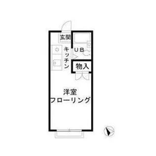 エステートピア八千代台東【2階】の間取り