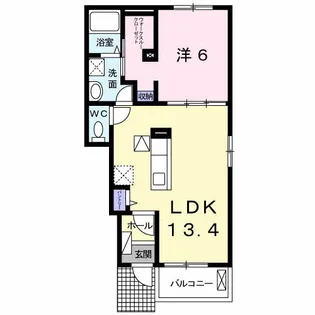 カシオペア【1階】の間取り