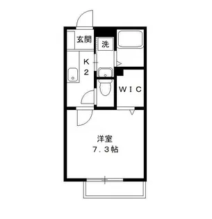 ソレジオ・コート【1階】の間取り