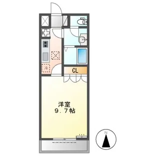 ルミナスハイム【1階】の間取り