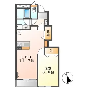 エスペランサ A【1階】の間取り