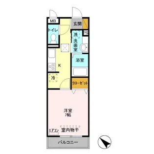 オズシティ【1階】の間取り